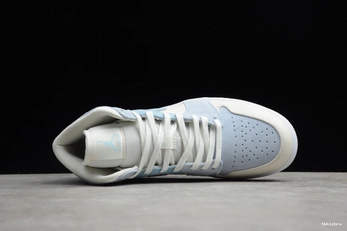 Cheap TBkick Textures 1 Jordan Mixed Air Mid Blue DA4666-100 0808